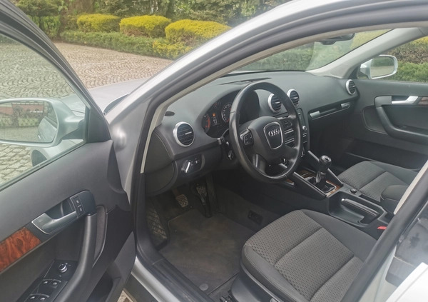 Audi A3 cena 38500 przebieg: 127250, rok produkcji 2011 z Legnica małe 106